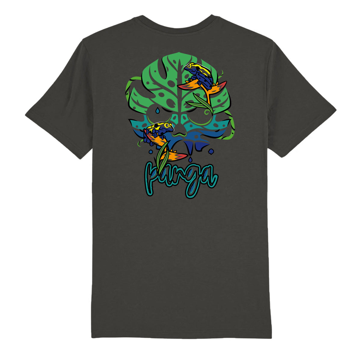bat wey - T-shirt Homme Panga - Face Guyane - Gris fonce