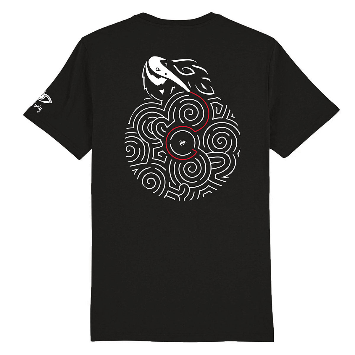 bat wey - T-shirt Homme Fourmilier dos - Guyane - Noir 