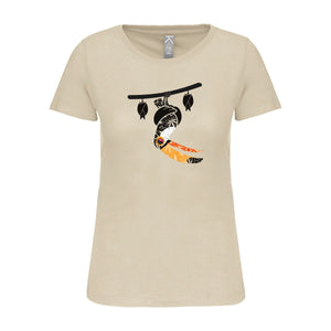 bat wey - T-shirt Femme Toucan soussouri - Guyane - Sable