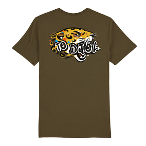bat wey - T-shirt Homme To djol Jaguar - Guyane - Kaki