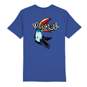 bat wey - T-shirt Homme To djol Toucan - Guyane - Bleu roi