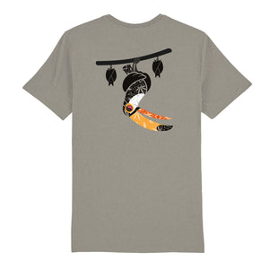 bat wey - T-shirt Homme Toucan soussouri - Guyane - Gris chiné