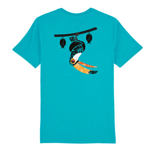 bat wey - T-shirt Homme Toucan soussouri - Guyane - Turquoise